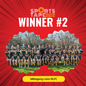 Sports Tape Giveaway Winner #2