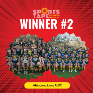 Sports Tape Giveaway Winner #2B